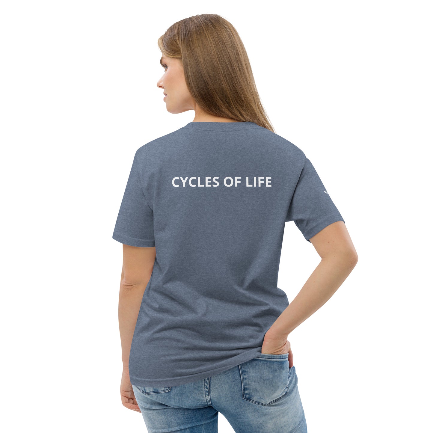 TIME WAITS FOR NO ONE Unisex organic cotton t-shirt - Zion Legend Fashions