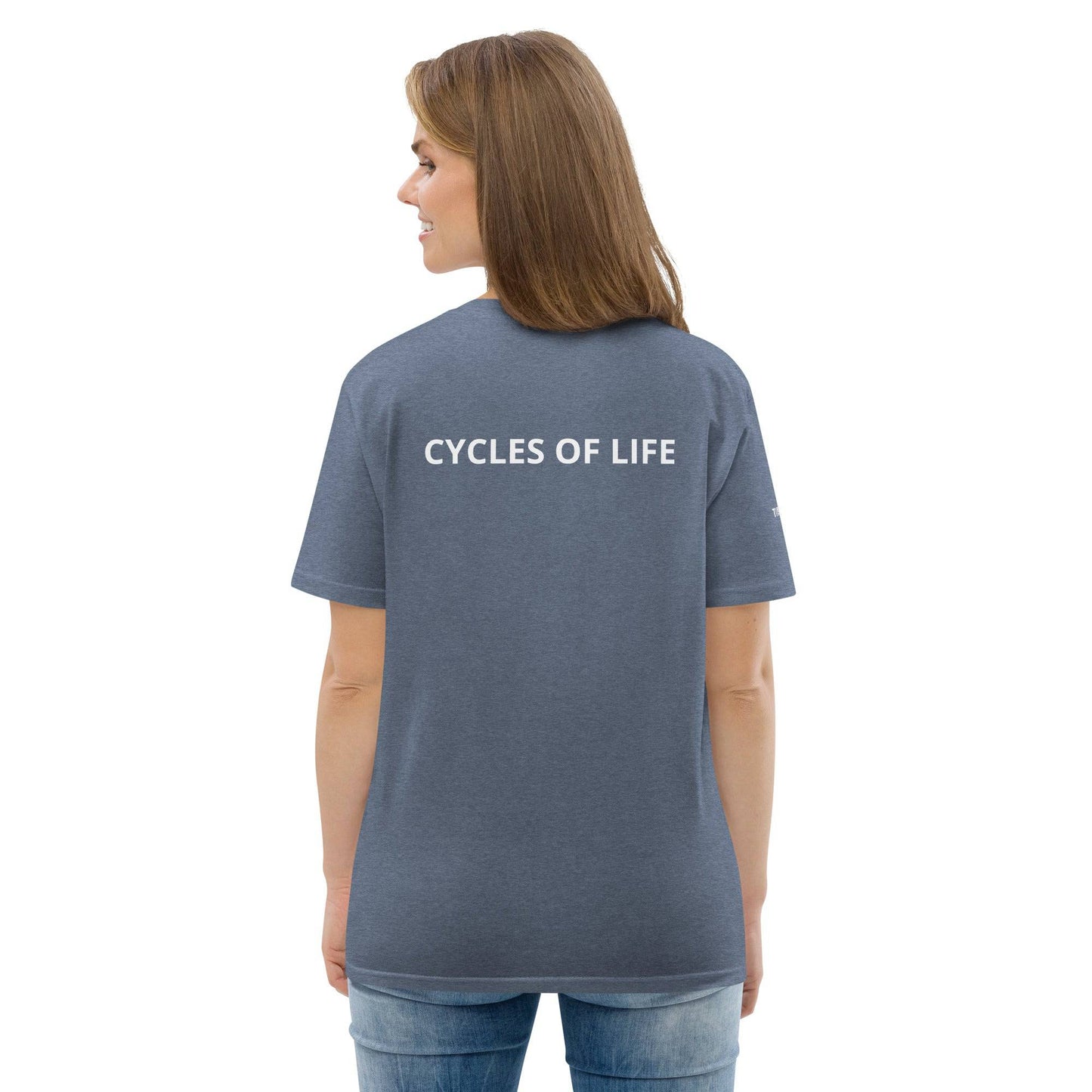 TIME WAITS FOR NO ONE Unisex organic cotton t-shirt - Zion Legend Fashions