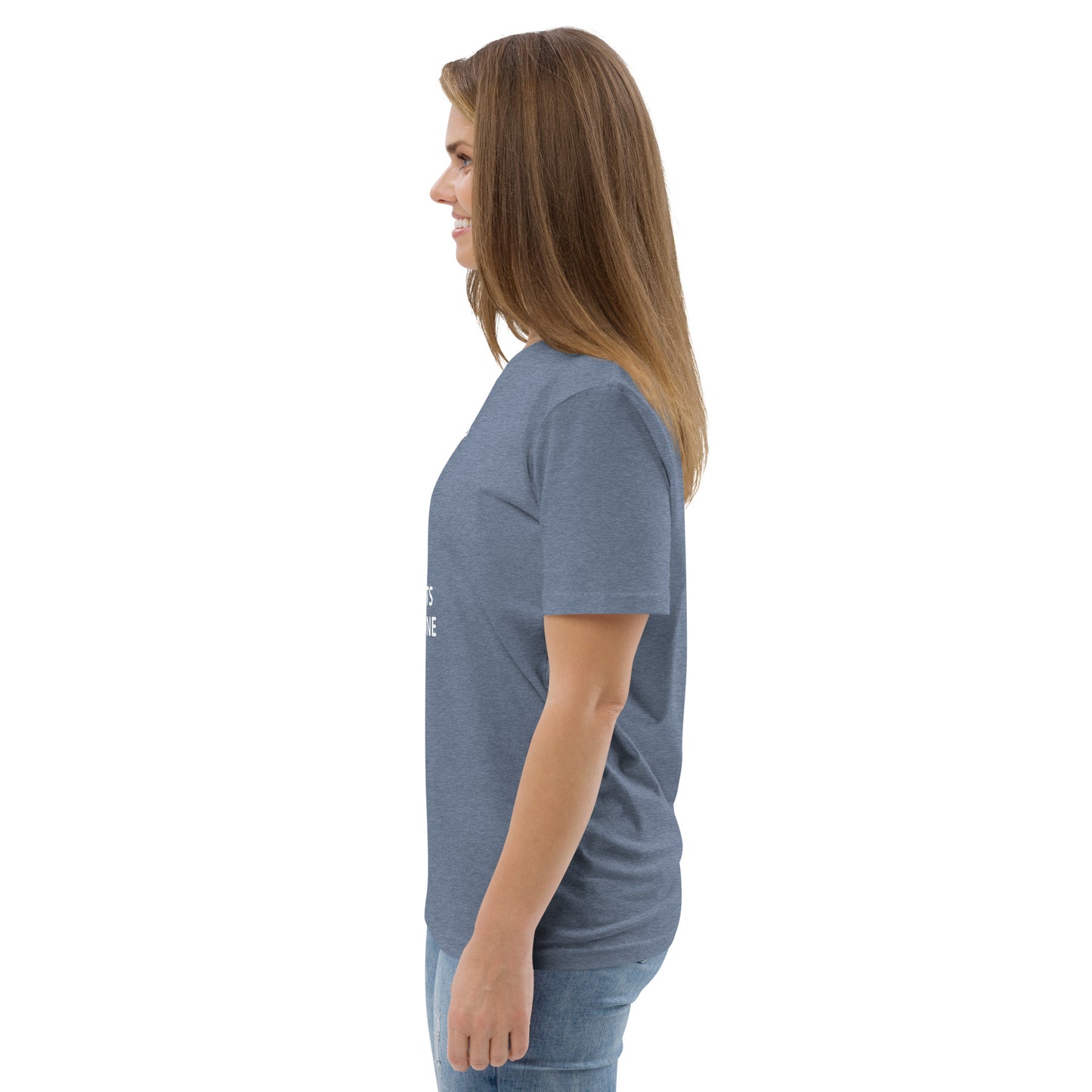 TIME WAITS FOR NO ONE Unisex organic cotton t-shirt - Zion Legend Fashions