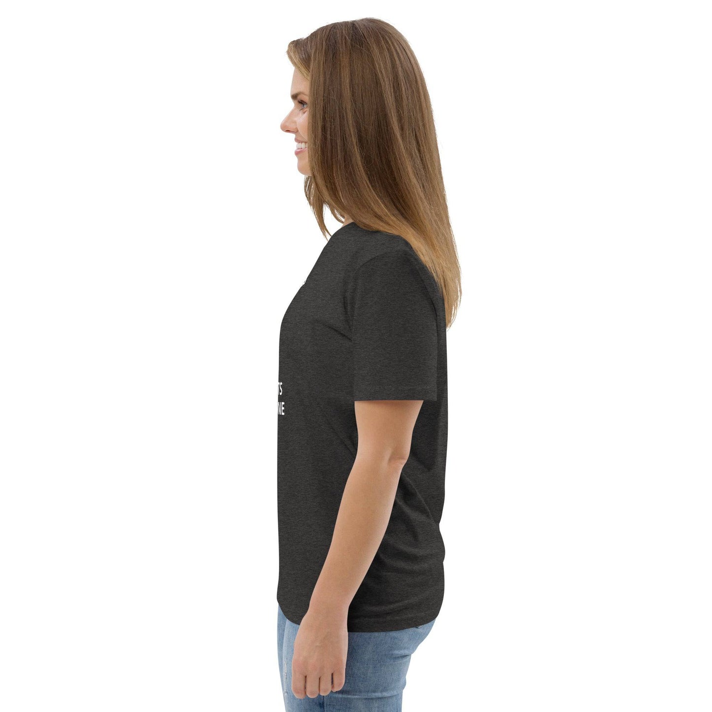 TIME WAITS FOR NO ONE Unisex organic cotton t-shirt - Zion Legend Fashions