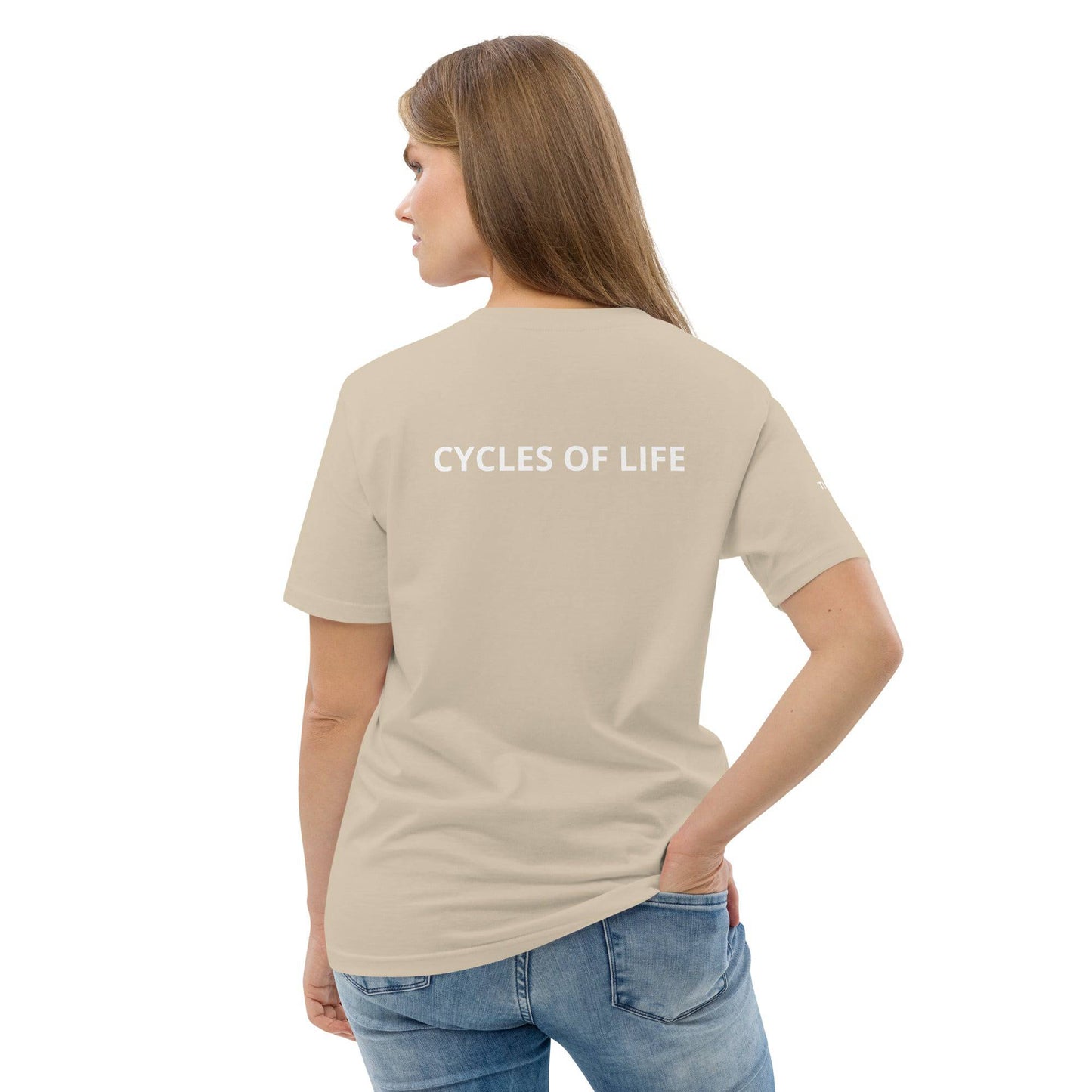 TIME WAITS FOR NO ONE Unisex organic cotton t-shirt - Zion Legend Fashions