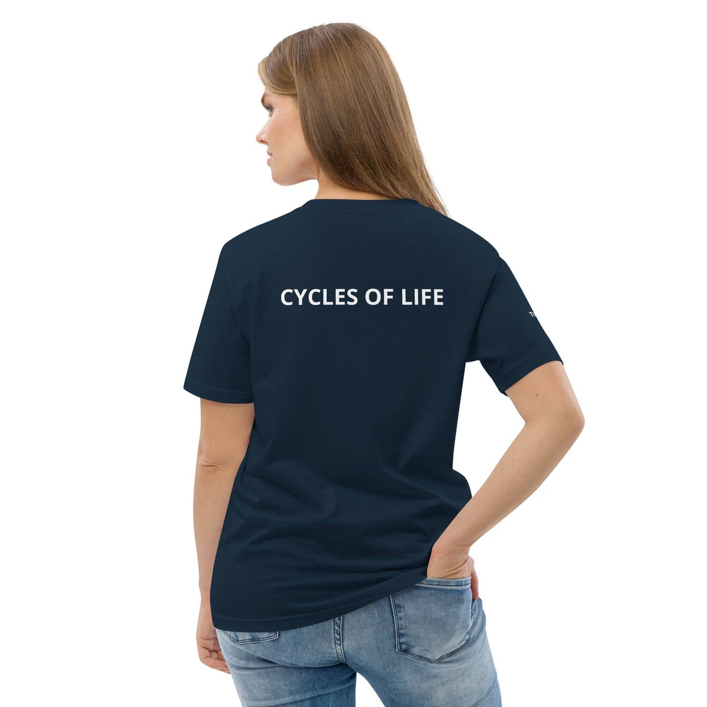 TIME WAITS FOR NO ONE Unisex organic cotton t-shirt - Zion Legend Fashions