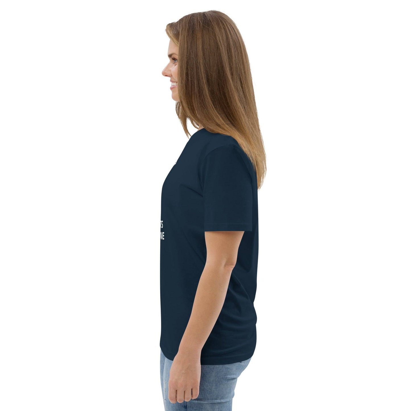 TIME WAITS FOR NO ONE Unisex organic cotton t-shirt - Zion Legend Fashions