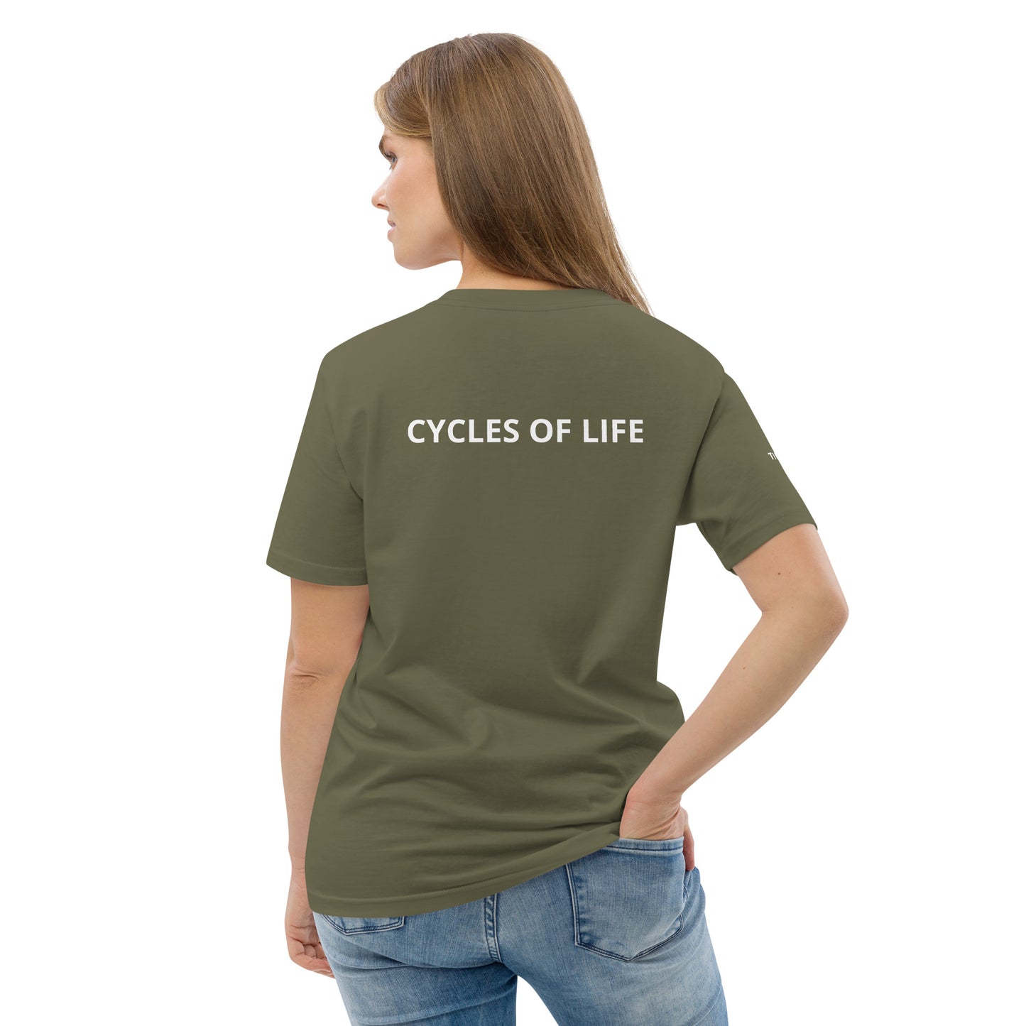 TIME WAITS FOR NO ONE Unisex organic cotton t-shirt - Zion Legend Fashions