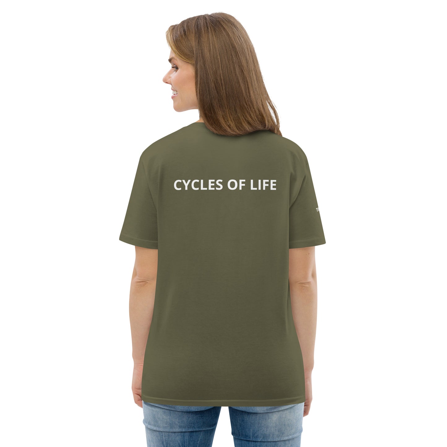 TIME WAITS FOR NO ONE Unisex organic cotton t-shirt - Zion Legend Fashions