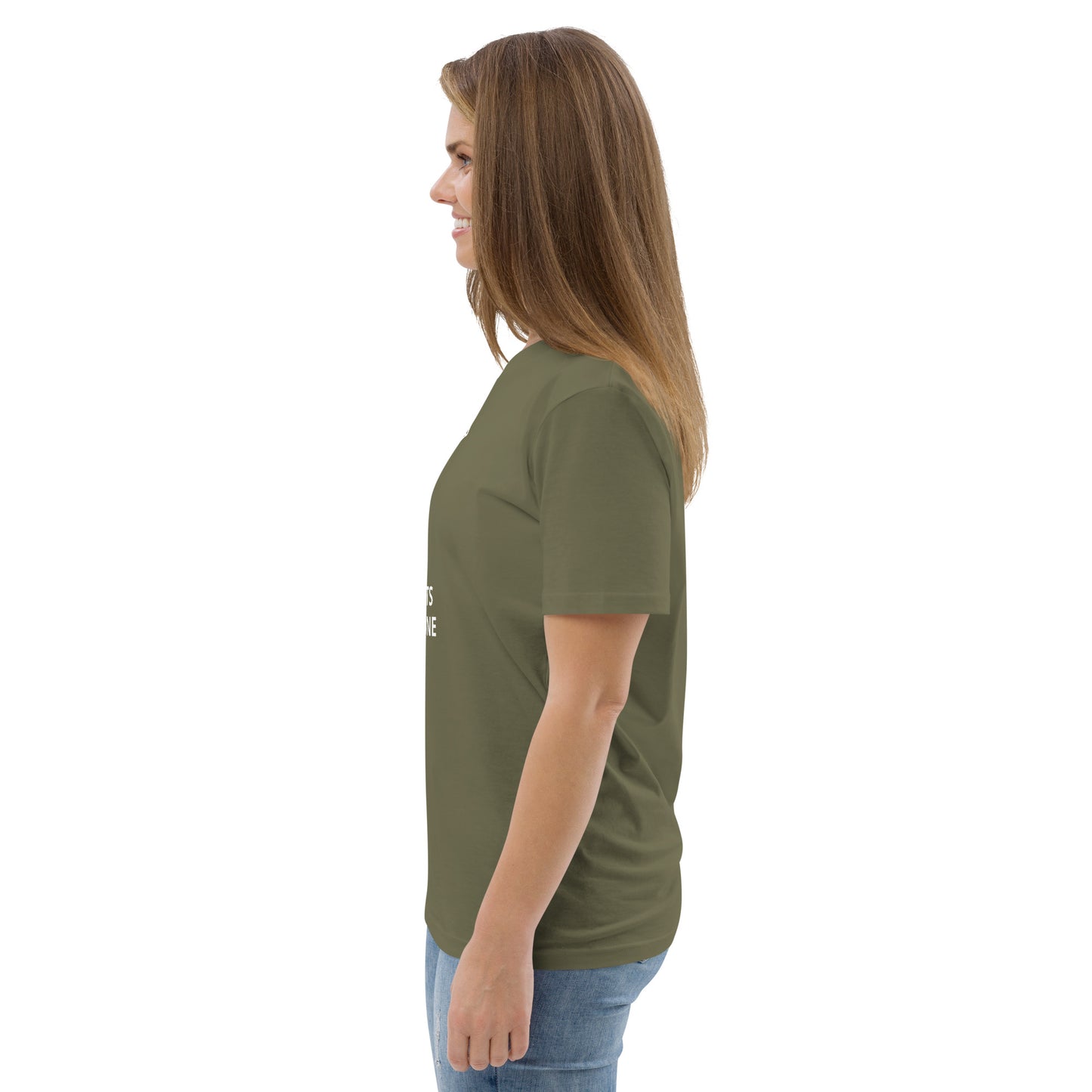 TIME WAITS FOR NO ONE Unisex organic cotton t-shirt - Zion Legend Fashions