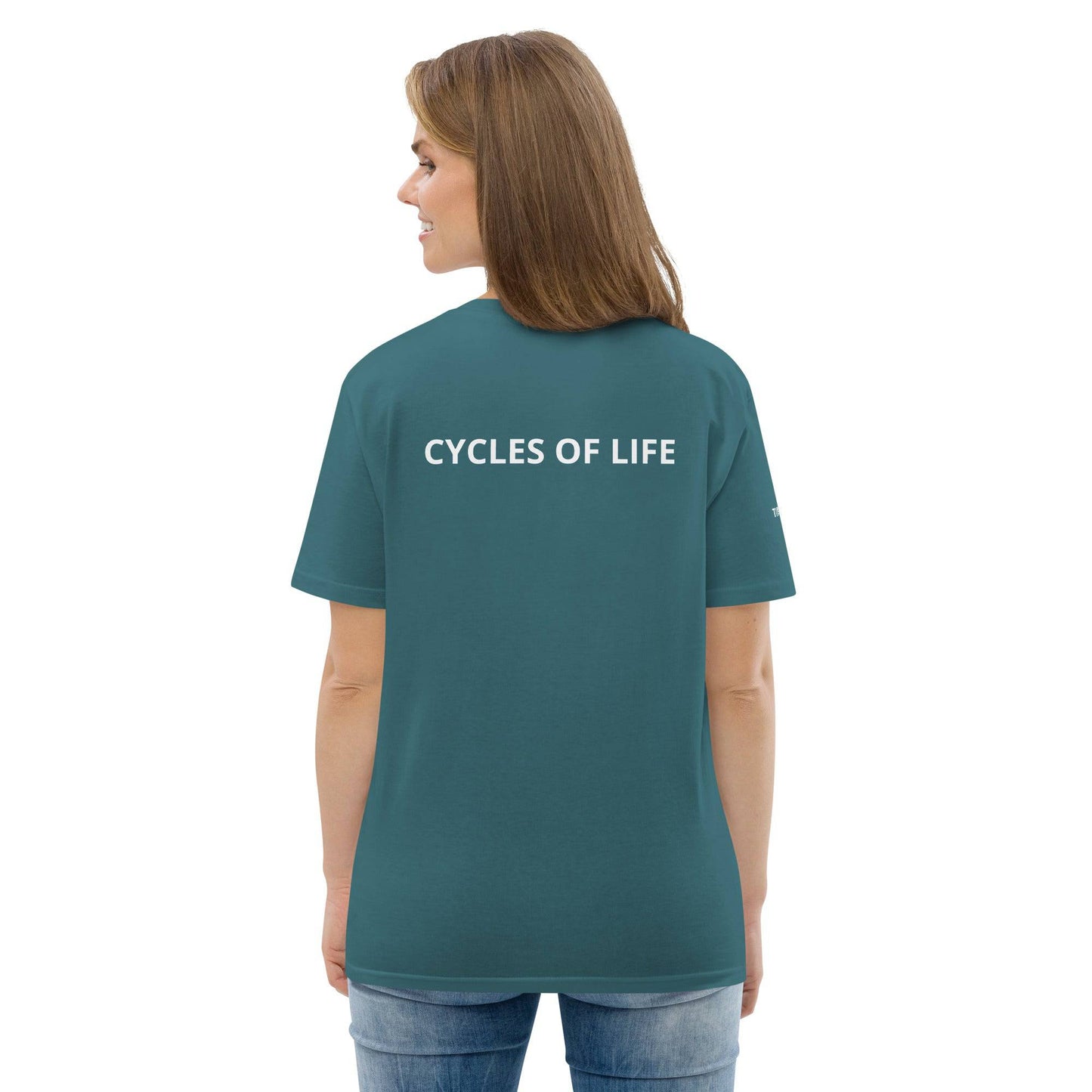 TIME WAITS FOR NO ONE Unisex organic cotton t-shirt - Zion Legend Fashions
