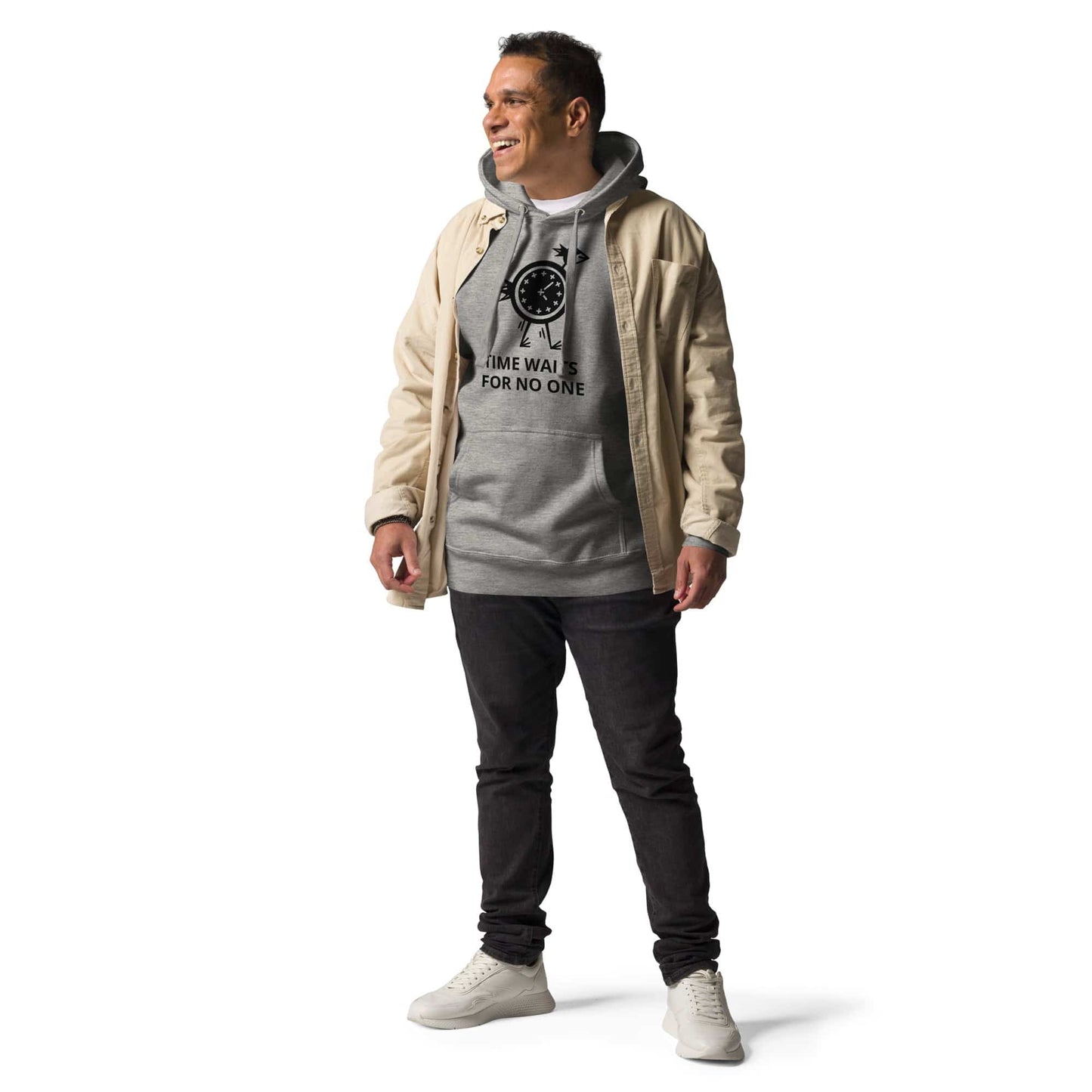 Time Waits For No One Unisex Hoodie - Zion Legend Fashions