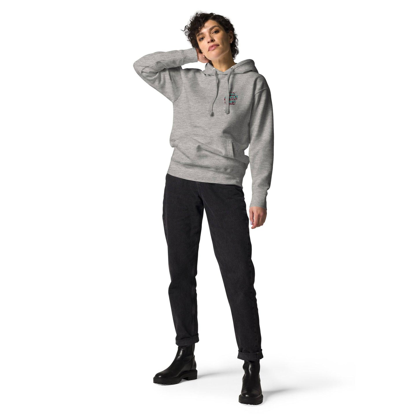 Only Great Vibes Unisex Hoodie - Zion Legend Fashions