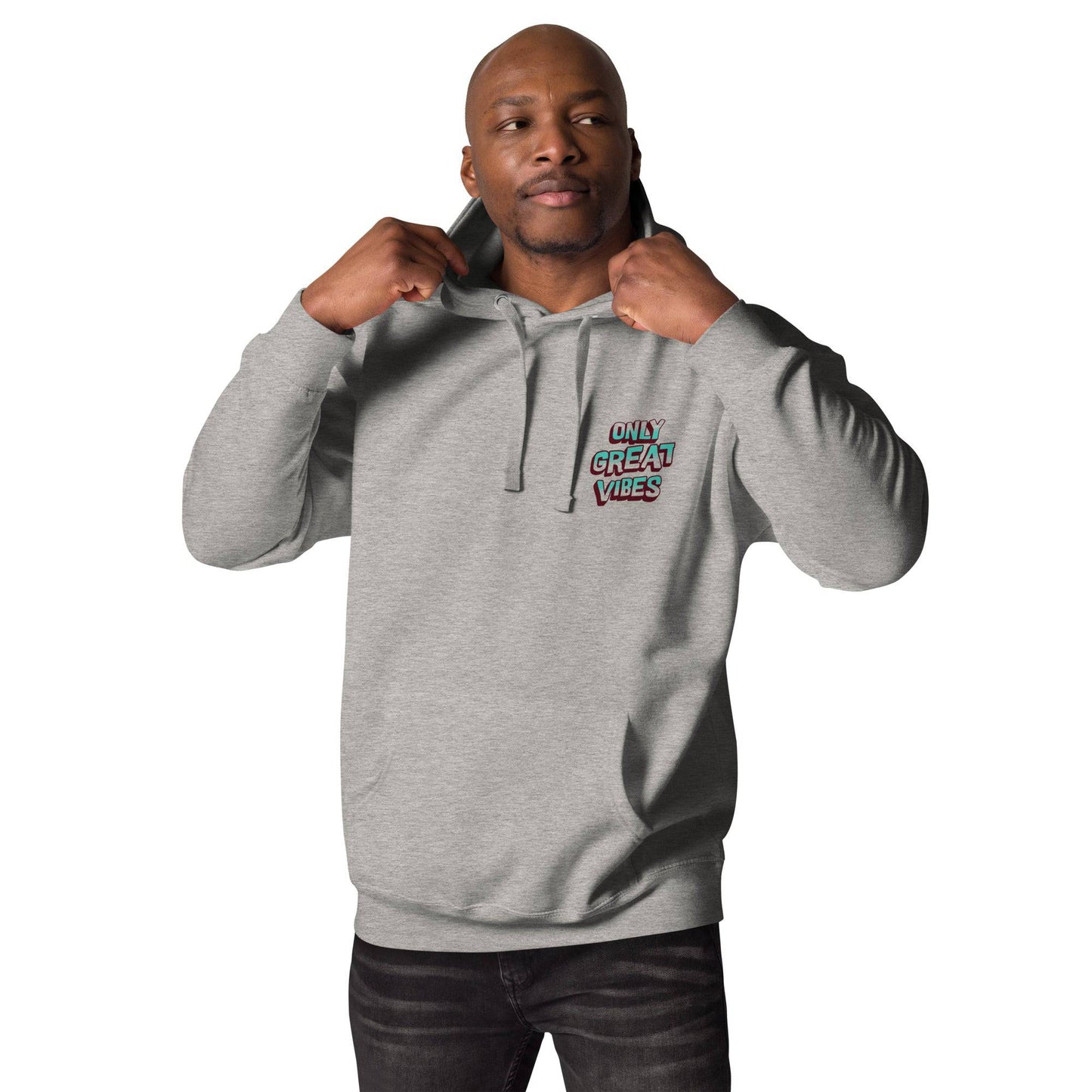 Only Great Vibes Unisex Hoodie - Zion Legend Fashions