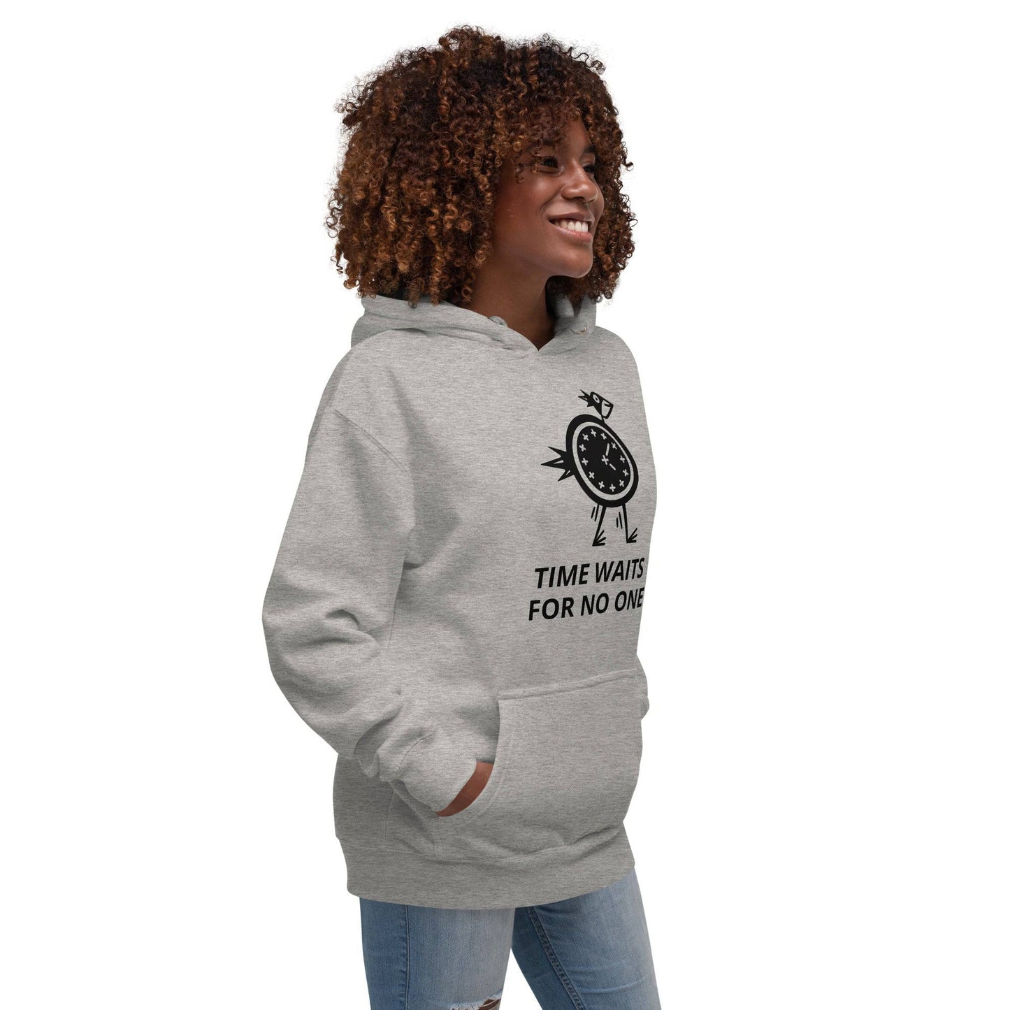Time Waits For No One Unisex Hoodie - Zion Legend Fashions