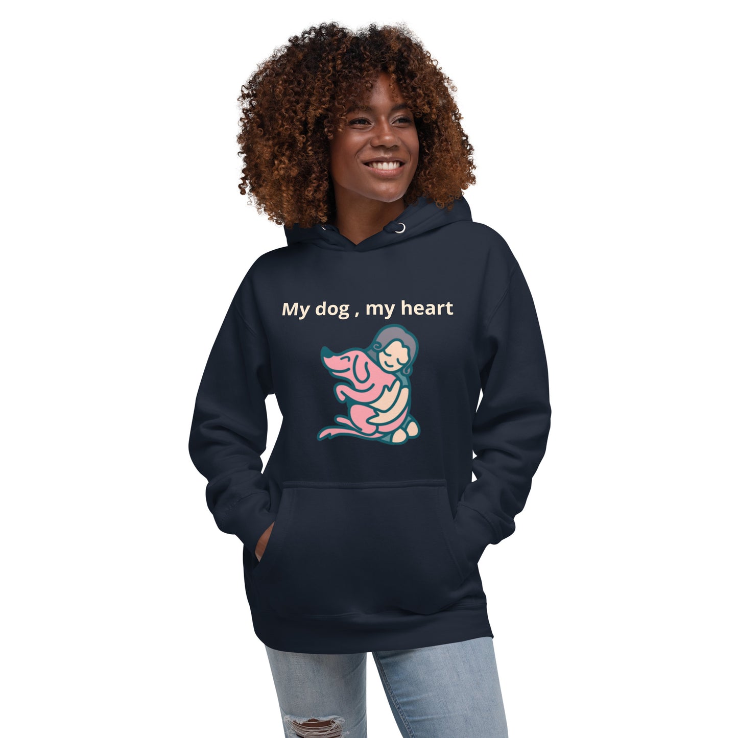 My Dog , My Heart Unisex Hoodie - Zion Legend Fashions