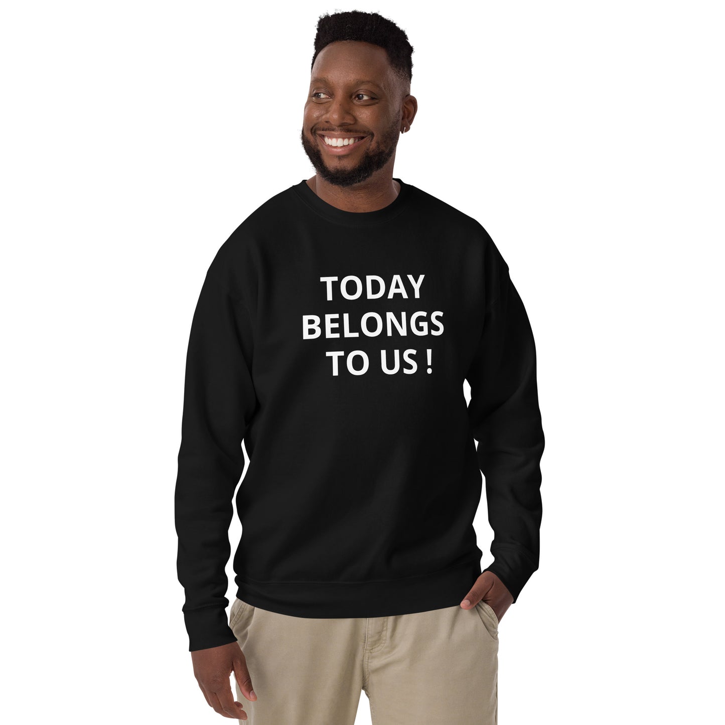 Today Funky Unisex Premium Sweatshirt - Zion Legend Fashions