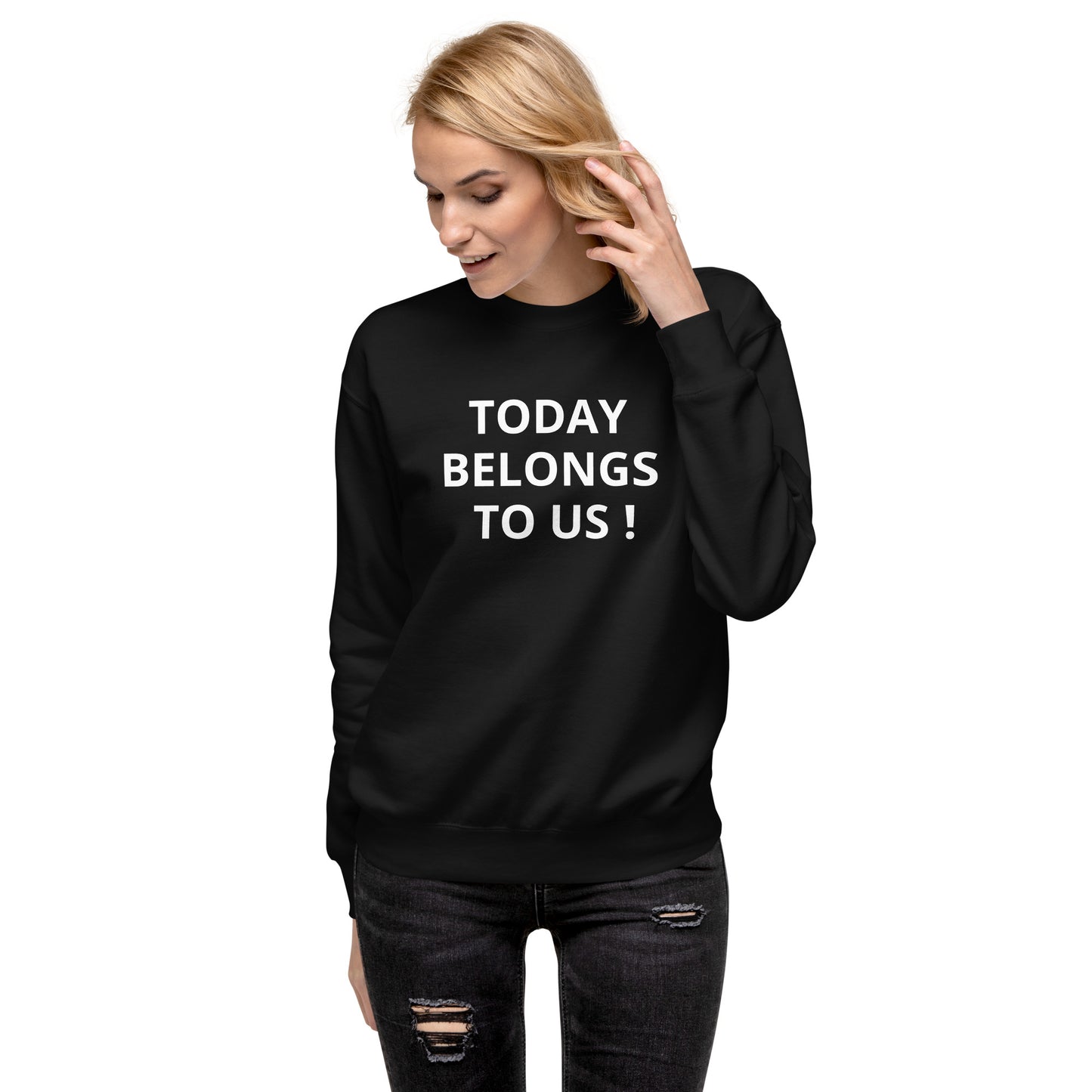 Today Funky Unisex Premium Sweatshirt - Zion Legend Fashions