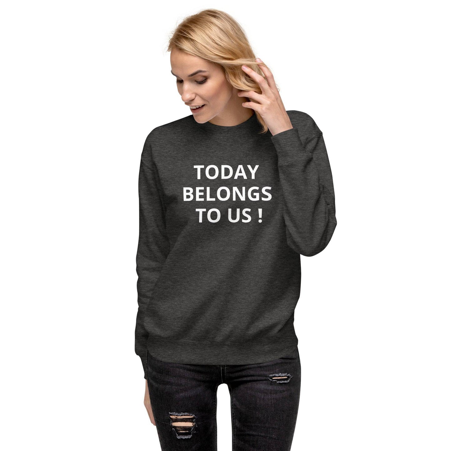 Today Funky Unisex Premium Sweatshirt - Zion Legend Fashions