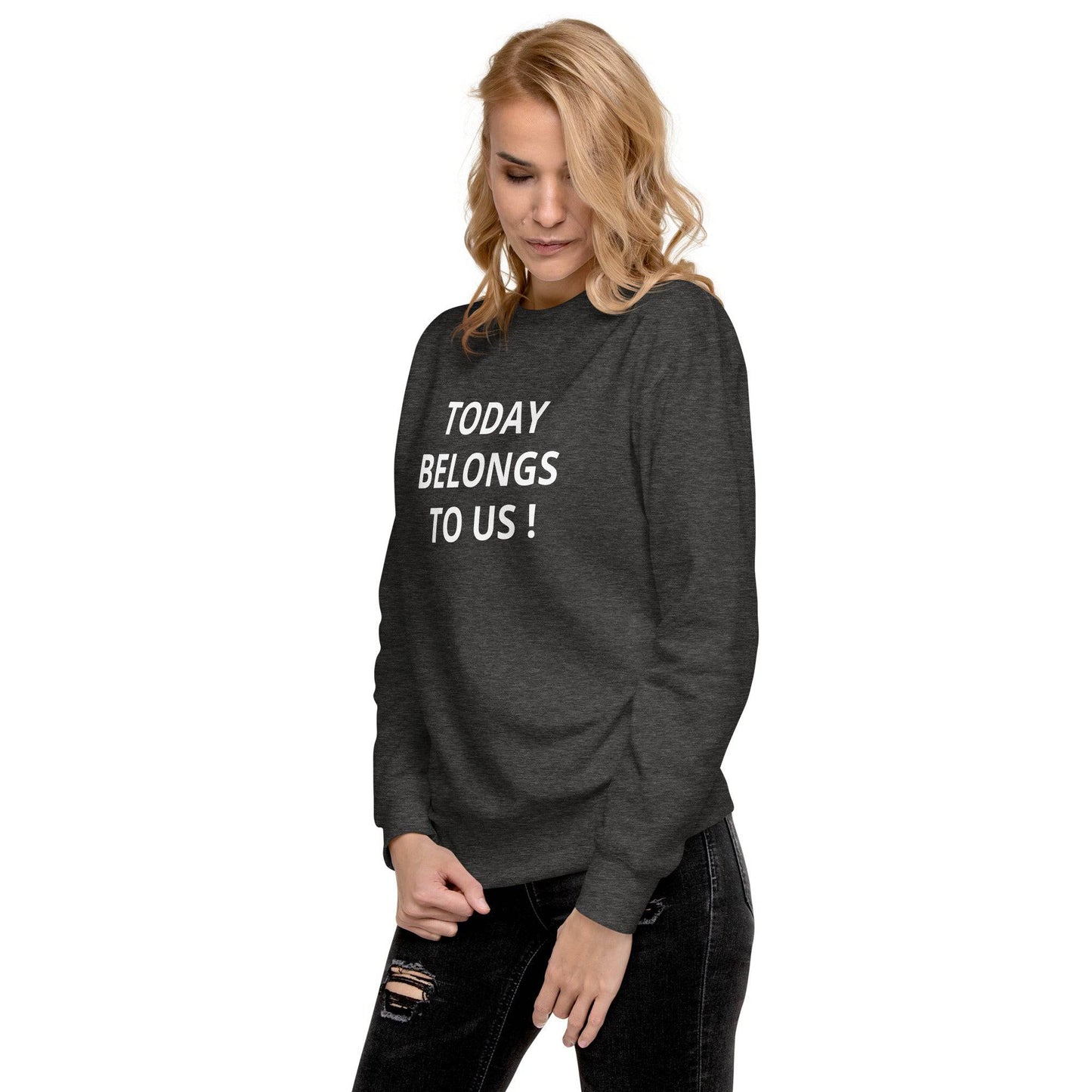 Today Funky Unisex Premium Sweatshirt - Zion Legend Fashions