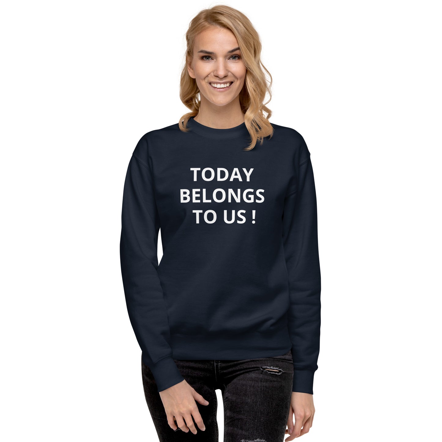 Today Funky Unisex Premium Sweatshirt - Zion Legend Fashions
