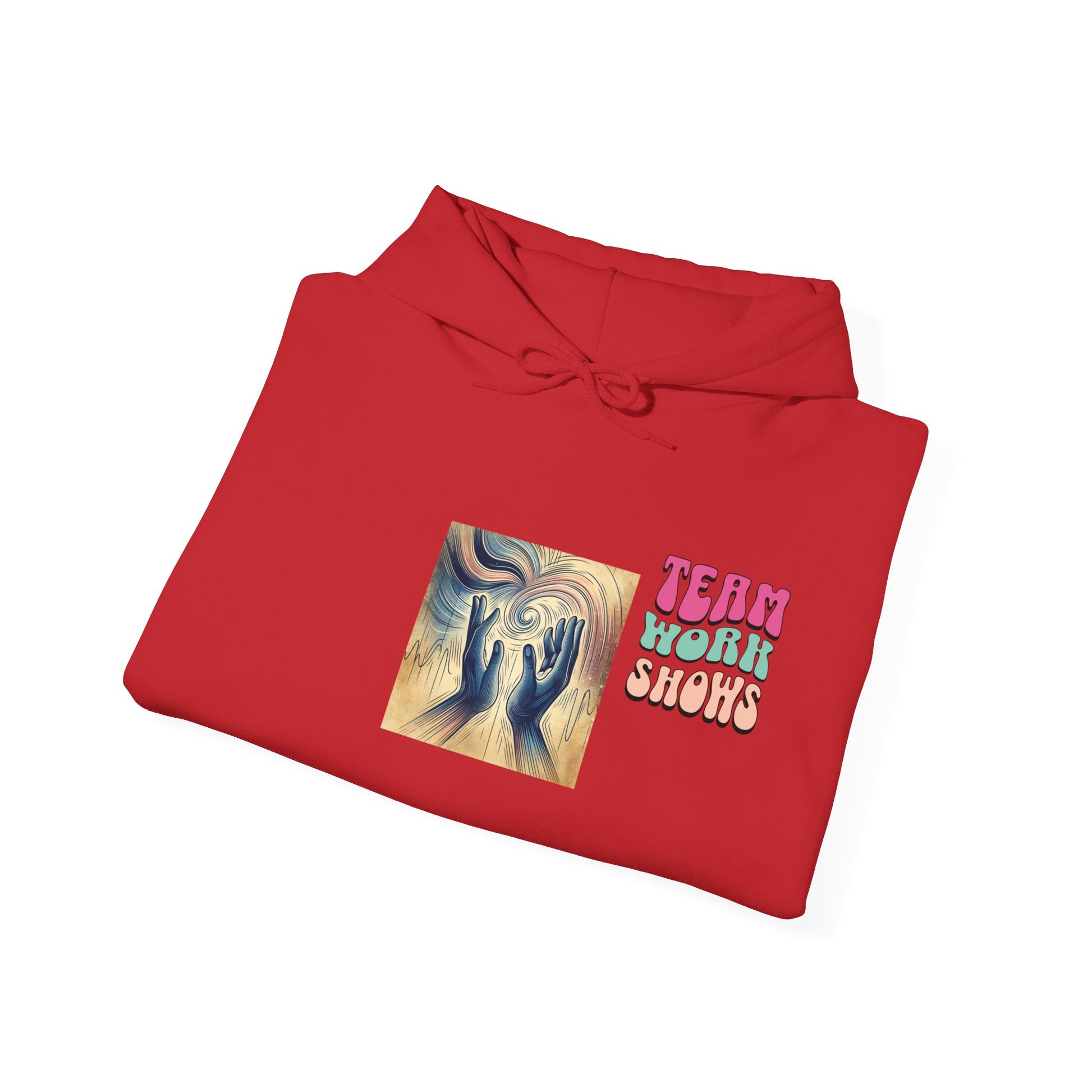 Team Work Unisex Heavy Blend™ Hooded Sweatshirt - Zion Legend Fashions