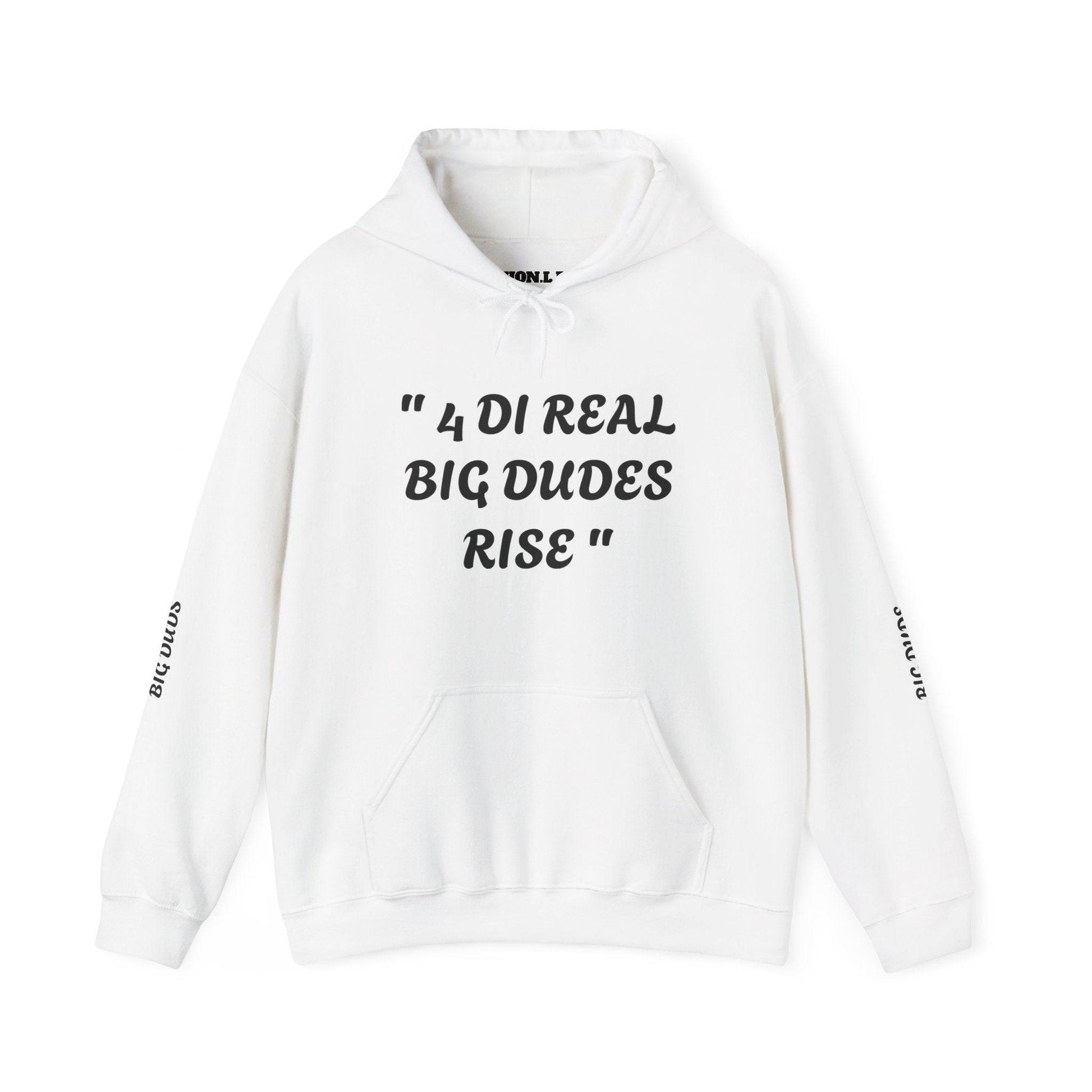 4 Di Real Big Dudes Rise Unisex Heavy Blend™ Hooded Sweatshirt - Zion Legend Fashions