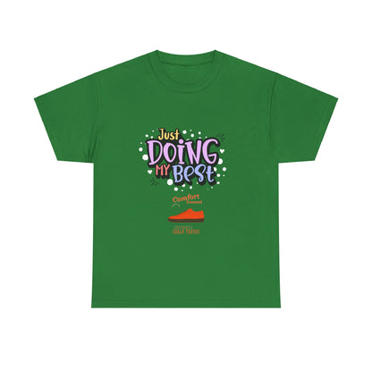 Just doing my best T-shirts Unisex Heavy Cotton Tee - Zion Legend Fashions