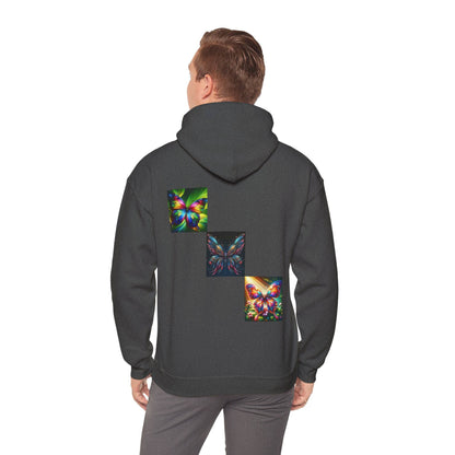 Butterflies Unisex Heavy Blend™ Hooded Sweatshirt - Zion Legend Fashions