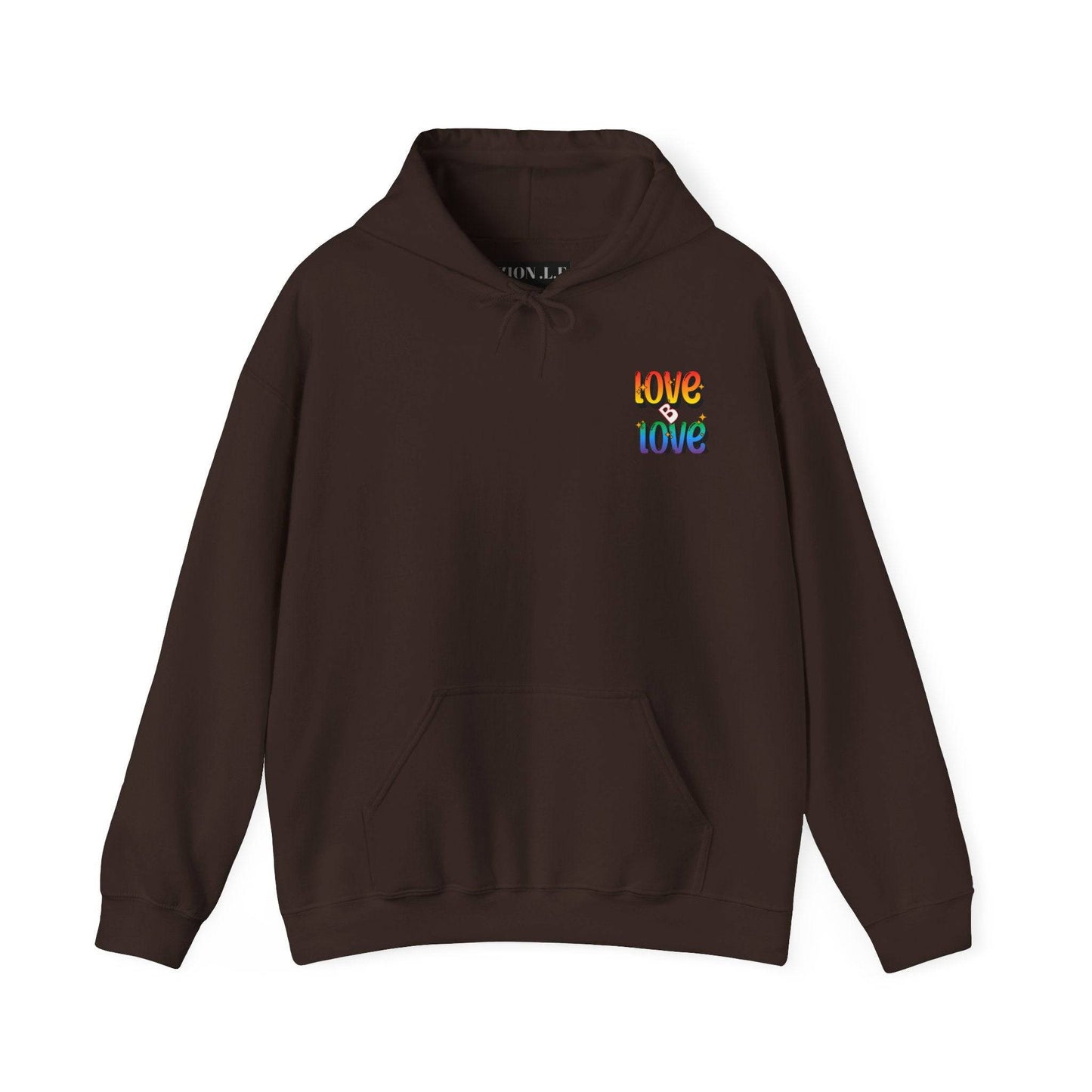 Love B Love  Vibrant colourful Unisex Heavy Hoodies sweatshirt - Zion Legend Fashions