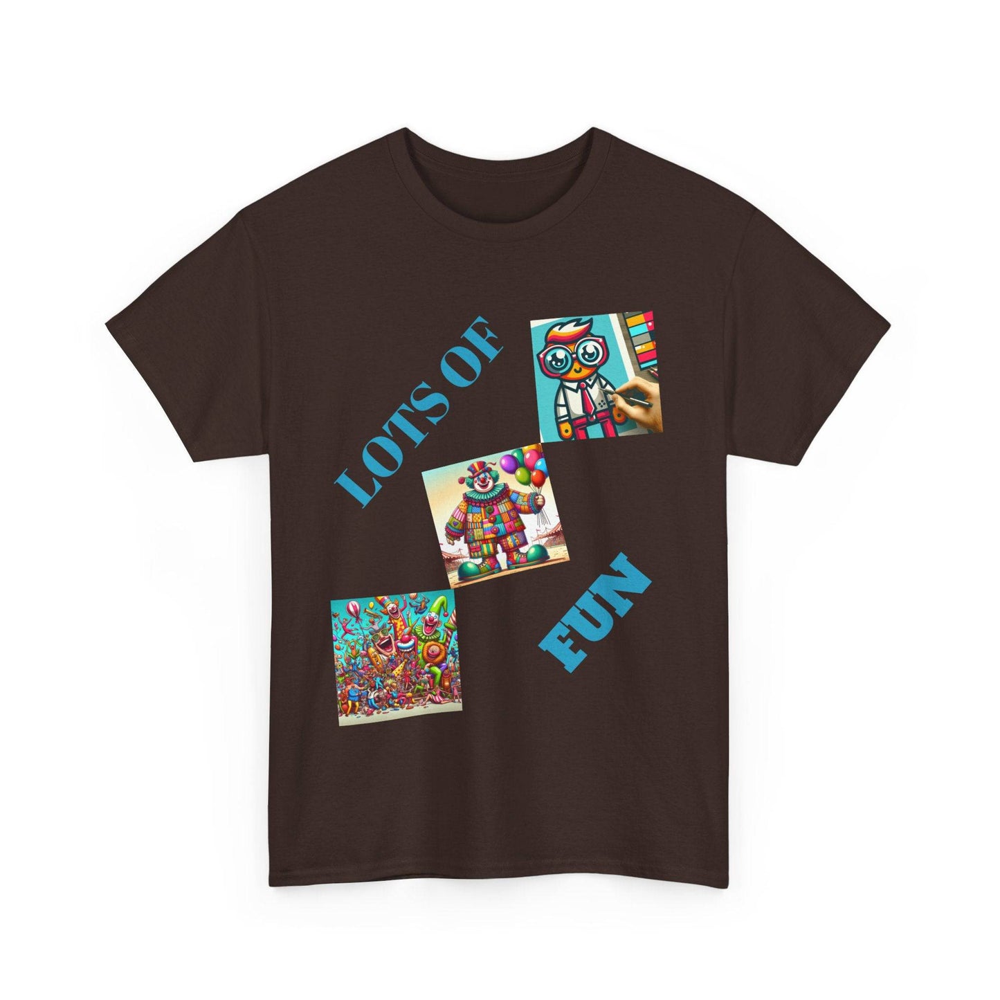 Lots of Fun Unisex  Heavy US Cotton T-Shirt - Zion Legend Fashions