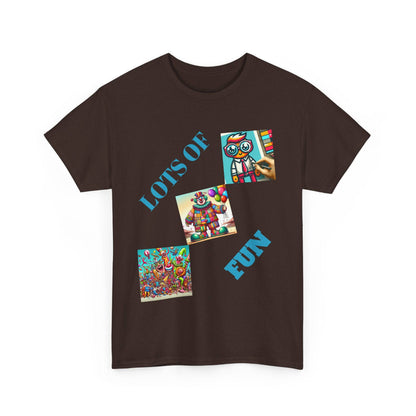 Lots of Fun Unisex  Heavy US Cotton T-Shirt - Zion Legend Fashions
