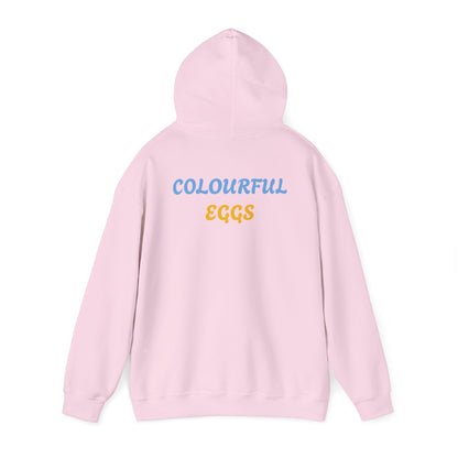 Colourful Eggs  Unisex Heavy Blend™ Hooded Sweatshirt, This a special offer - Zion Legend Fashions