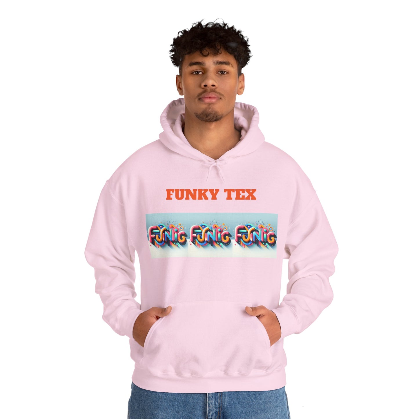 Funky Tex Unisex Heavy Blend™ Hooded Sweatshirt - Zion Legend Fashions