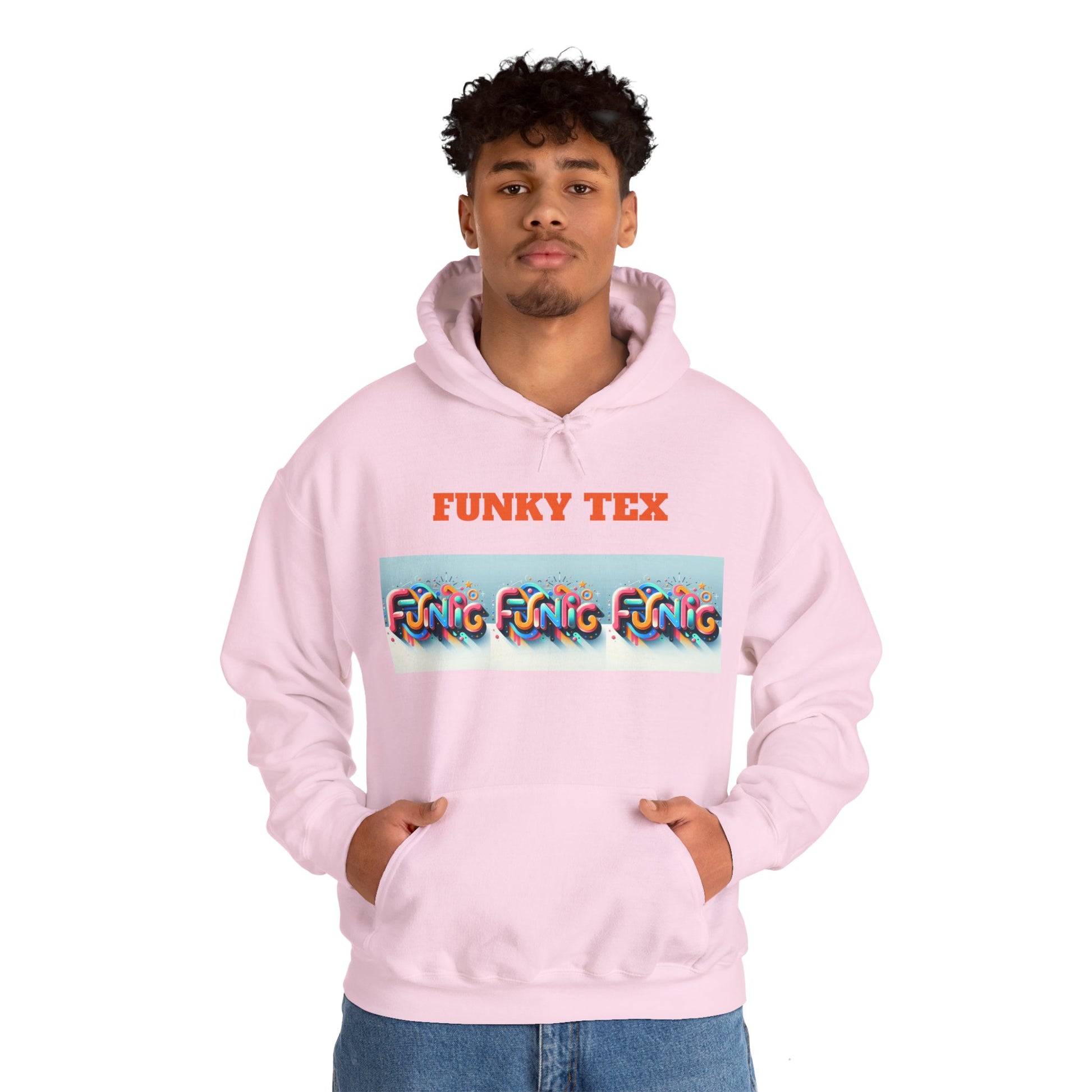 Funky Tex Unisex Heavy Blend™ Hooded Sweatshirt - Zion Legend Fashions