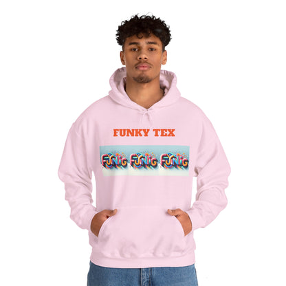 Funky Tex Unisex Heavy Blend™ Hooded Sweatshirt - Zion Legend Fashions