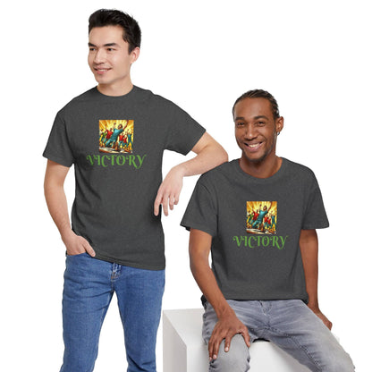 Victory Unisex Heavy Cotton Tee - Zion Legend Fashions