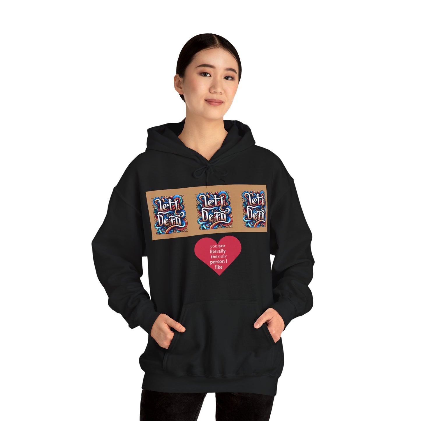 Funky Lett Unisex Heavy Blend™ Hooded Sweatshirt - Zion Legend Fashions
