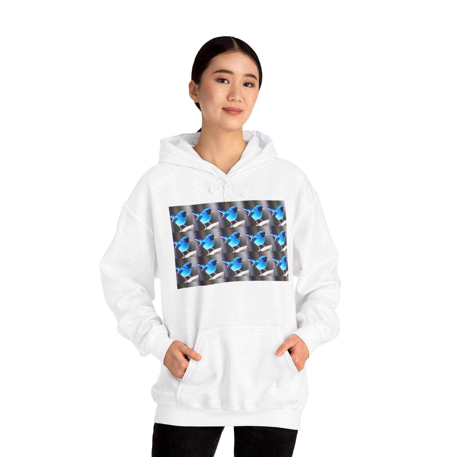 Blue Bird Unisex Heavy Blend™ Hooded Sweatshirt - Zion Legend Fashions