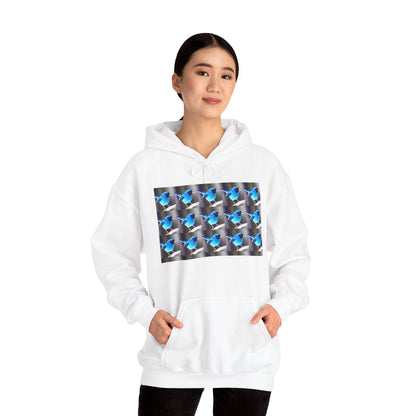 Blue Bird Unisex Heavy Blend™ Hooded Sweatshirt - Zion Legend Fashions