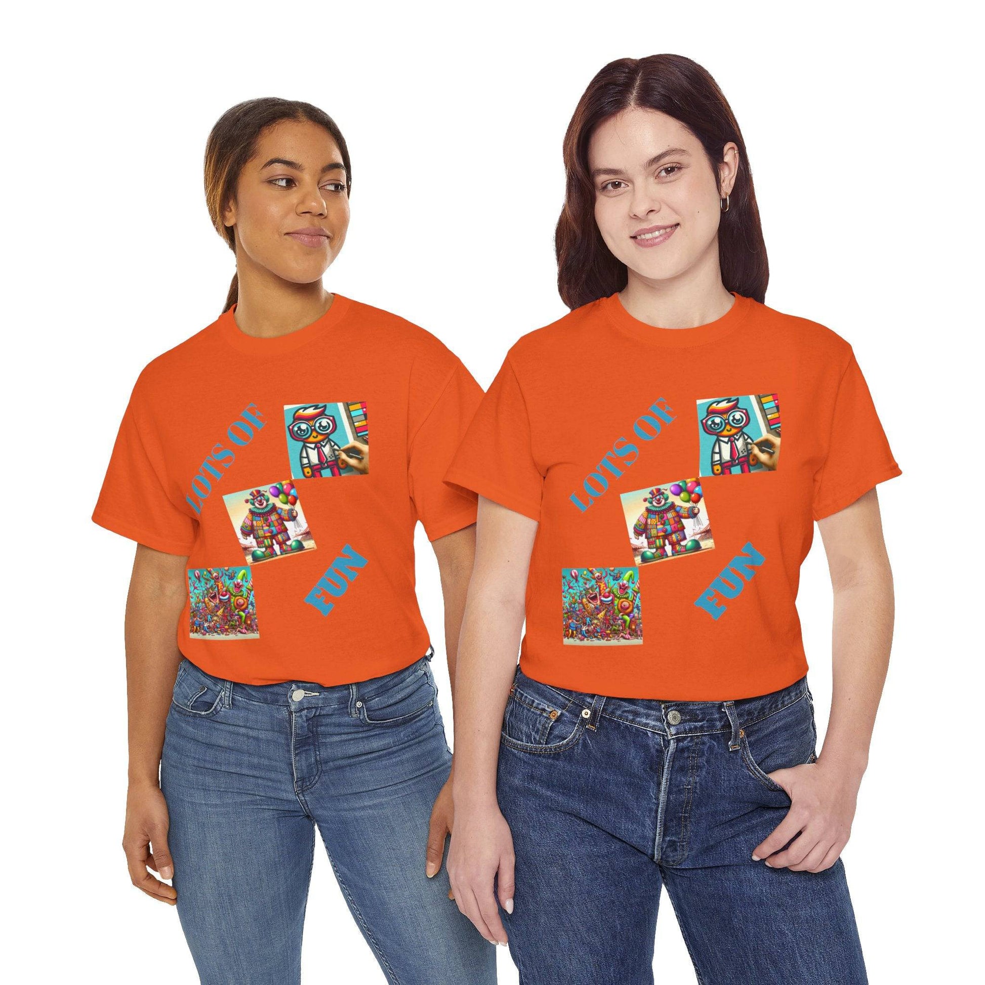 Lots of Fun Unisex  Heavy US Cotton T-Shirt - Zion Legend Fashions