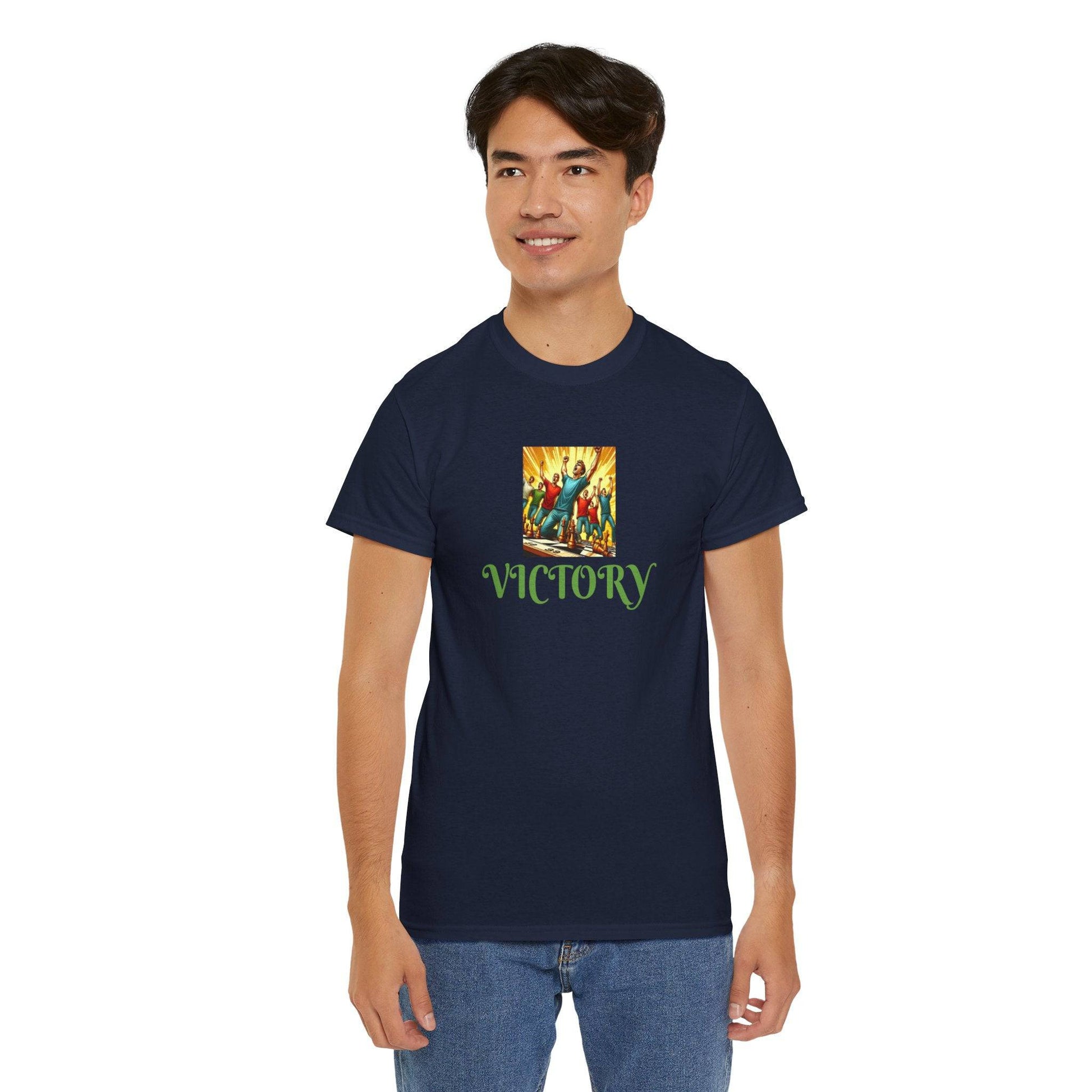 Victory Unisex Heavy Cotton Tee - Zion Legend Fashions