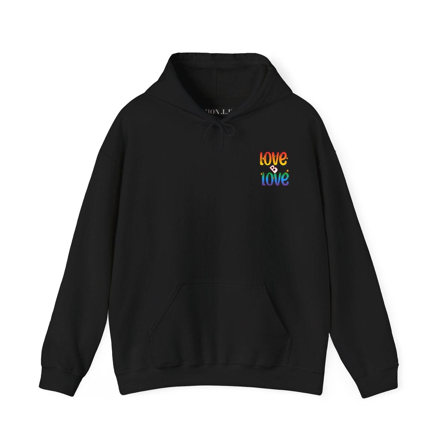 Love B Love  Vibrant colourful Unisex Heavy Hoodies sweatshirt - Zion Legend Fashions