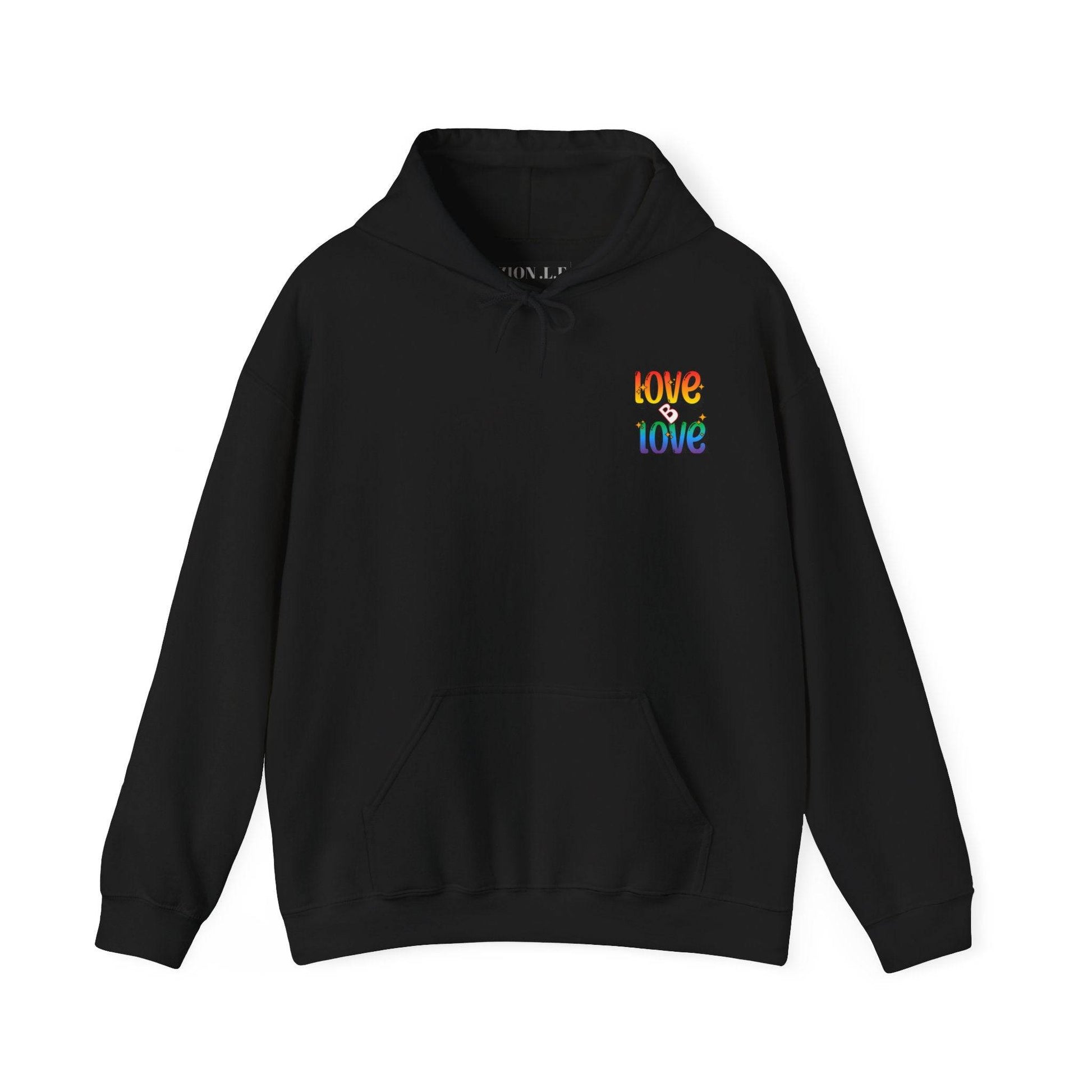Love B Love  Vibrant colourful Unisex Heavy Hoodies sweatshirt - Zion Legend Fashions