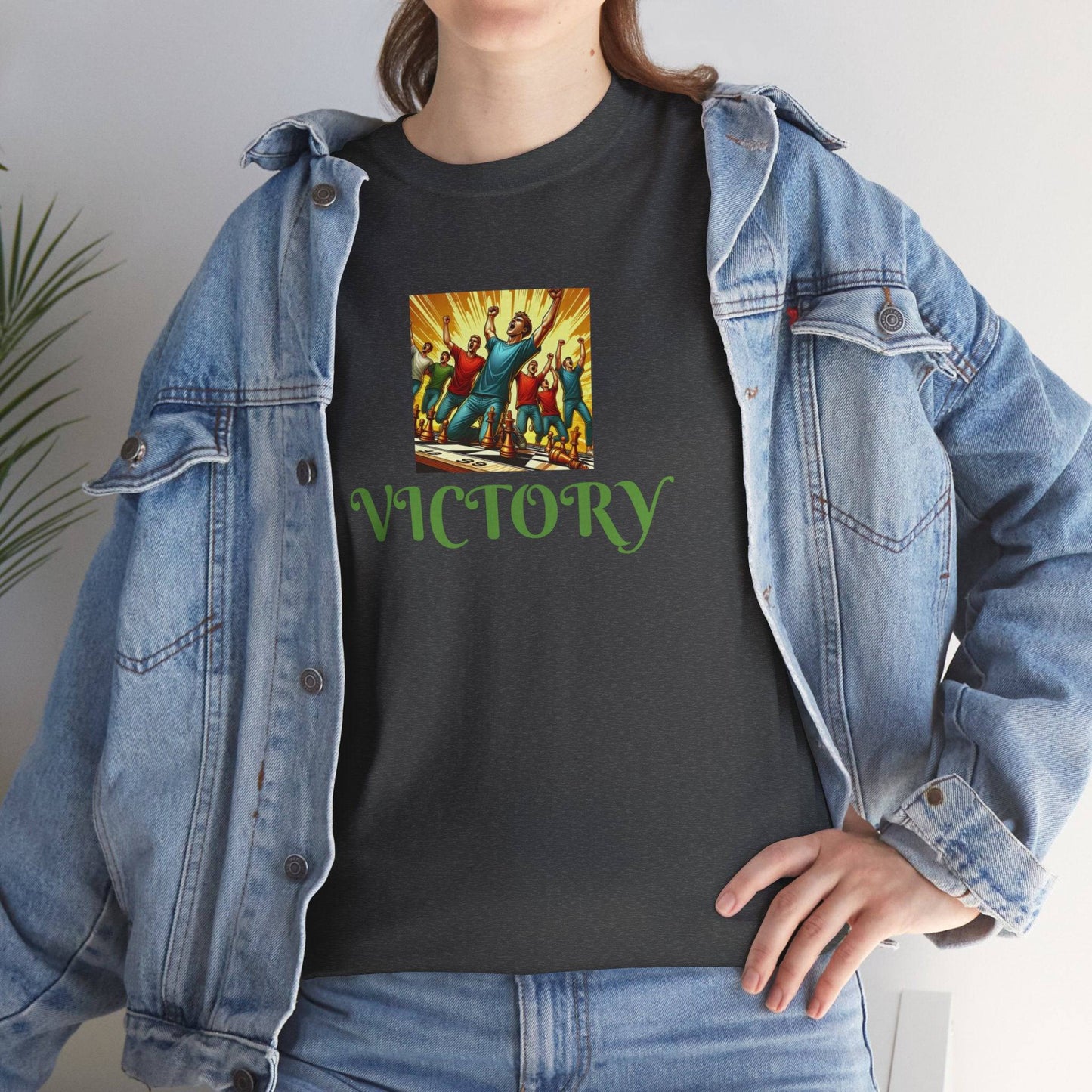 Victory Unisex Heavy Cotton Tee - Zion Legend Fashions