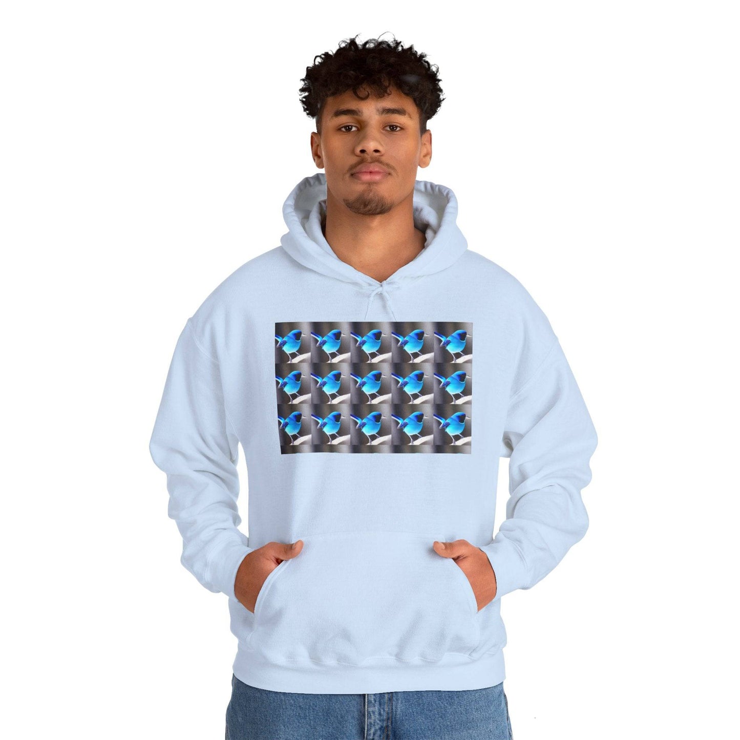 Blue Bird Unisex Heavy Blend™ Hooded Sweatshirt - Zion Legend Fashions