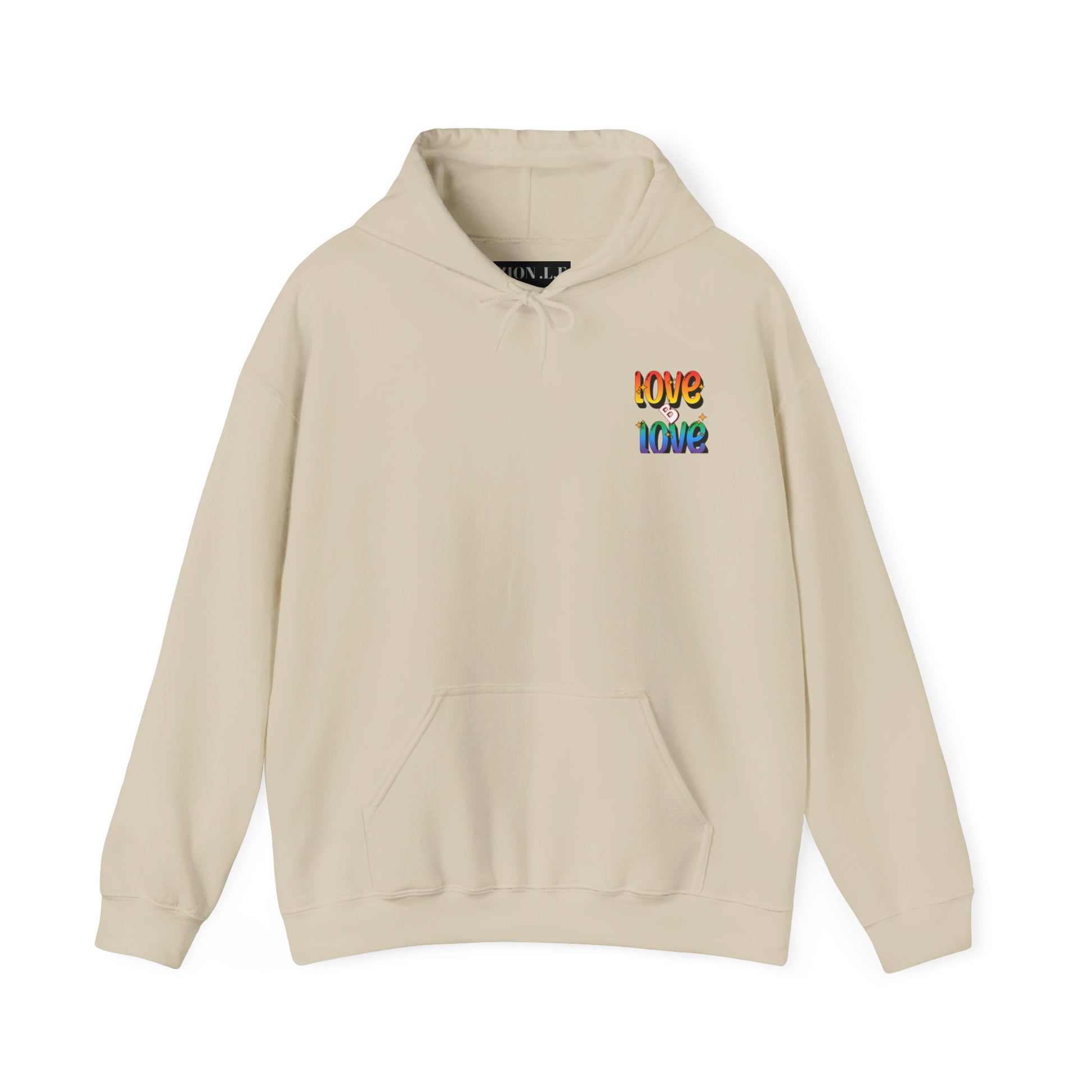 Love B Love  Vibrant colourful Unisex Heavy Hoodies sweatshirt - Zion Legend Fashions