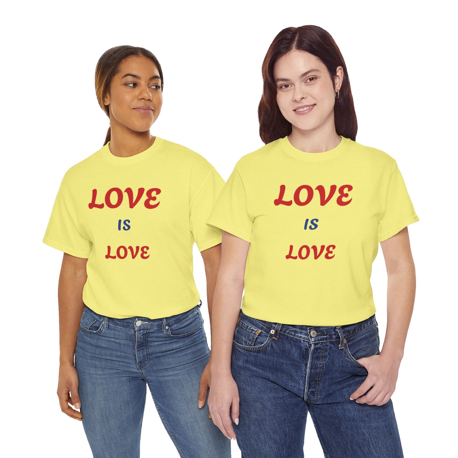 Love is Love  Heavy Cotton Tee - Zion Legend Fashions
