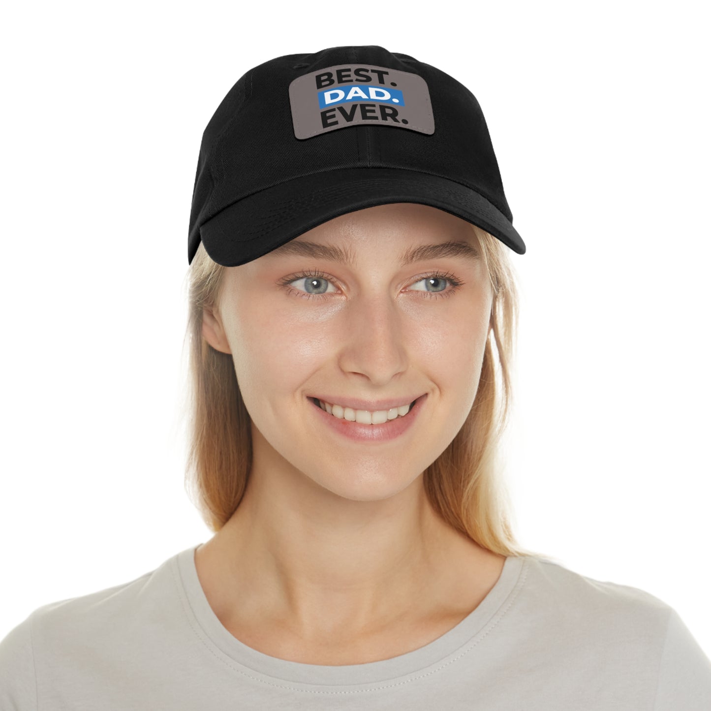 Dad Hat with Leather Patch (Rectangle)  -  Available USA Only - Zion Legend Fashions