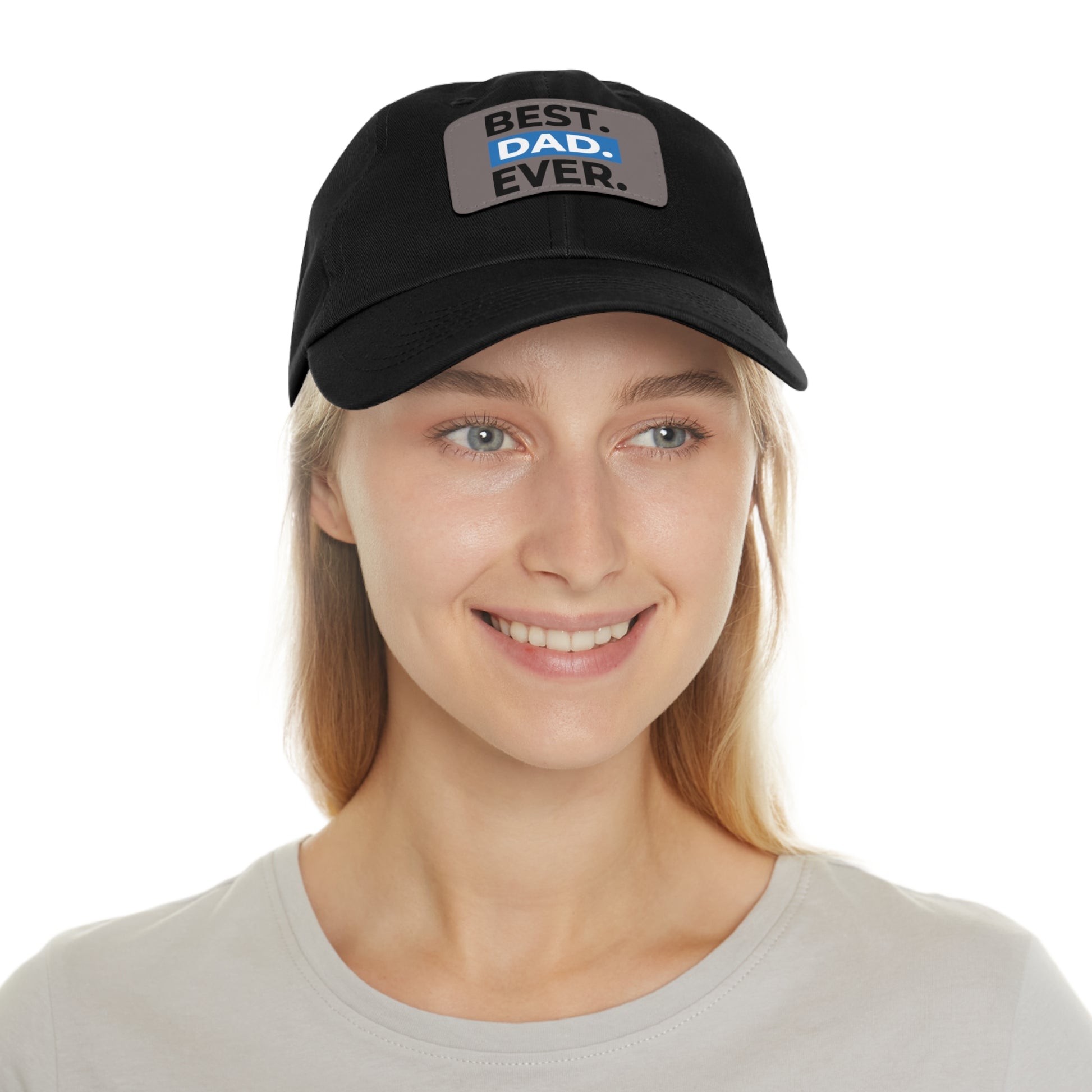 Dad Hat with Leather Patch (Rectangle)  -  Available USA Only - Zion Legend Fashions
