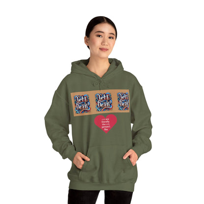 Funky Lett Unisex Heavy Blend™ Hooded Sweatshirt - Zion Legend Fashions
