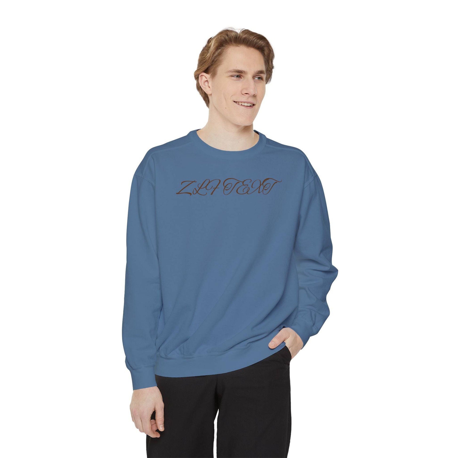 Scroll Unisex Garment-Dyed Sweatshirt - Zion Legend Fashions