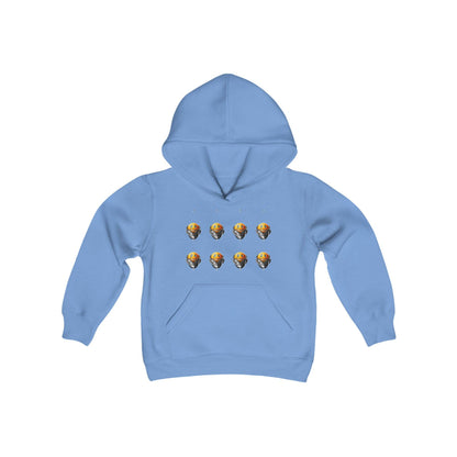 Mask Youth Heavy Blend Hooded Sweatshirt - Zion Legend Fashions