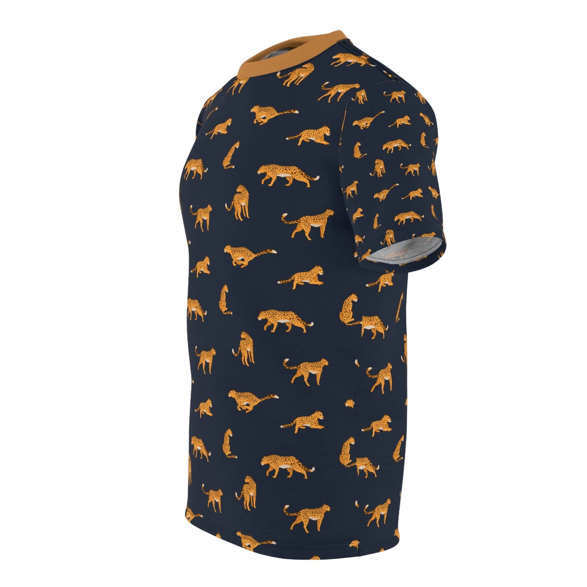 Leopard Unisex Cut & Sew Tee  -  Shipped from United States - Zion Legend Fashions